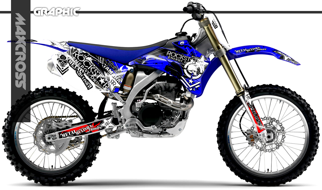YAMAHA WR / YZ 250F/450F 2006-2013' METALMULISHA ROCKSTAR STYLE